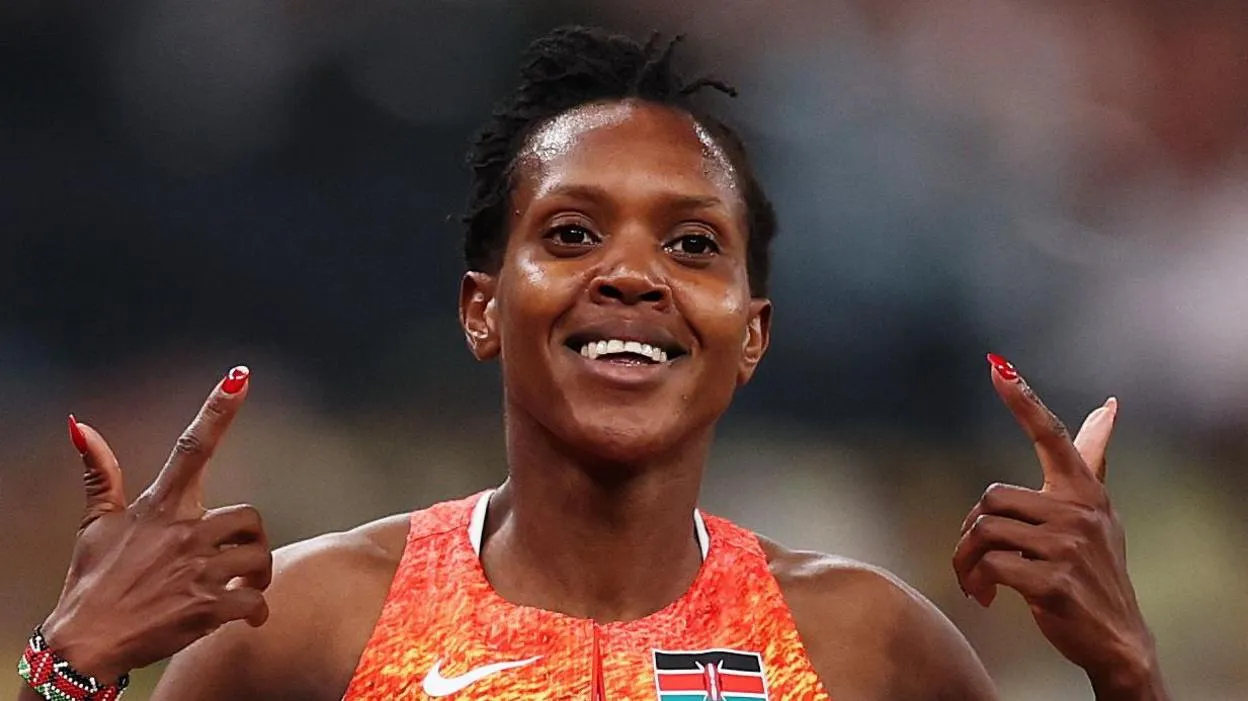 The Kenyan star secures unprecedented fourth world 1500m gold