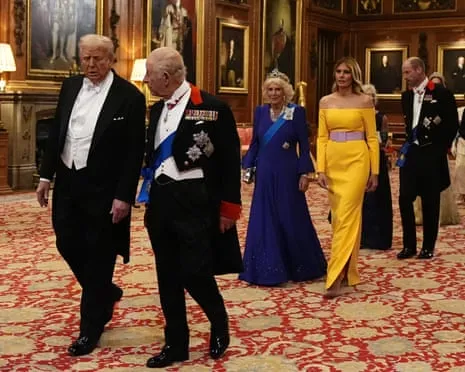 The Royal Family Present Grand Welcome Amid Demonstrations; Kimmel Taken Off Air Due To Kirk Remarks