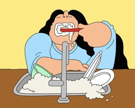 Should Our Flatmate Stop Cleaning Her Teeth at the Kitchen Basin?